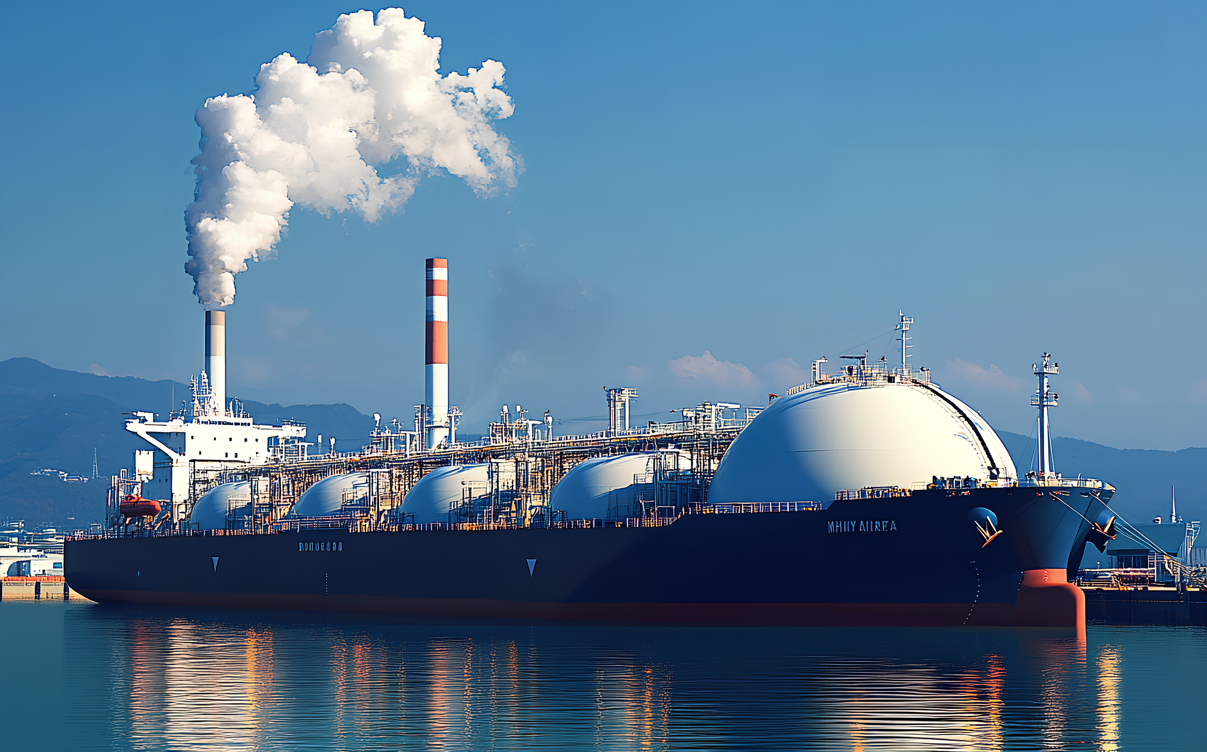 18万方LNG船交付:中国大型清洁能源船舶再破关键节点